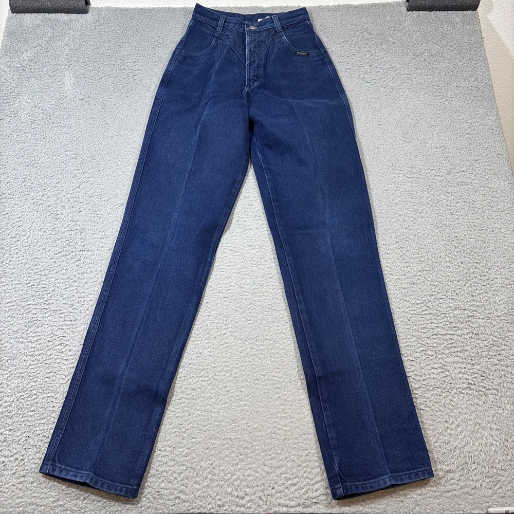 Rockies High Rise Dark Blue Jeans
